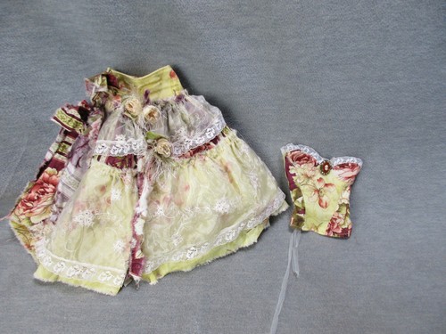 Bjd girl doll outfit floral - bjd,